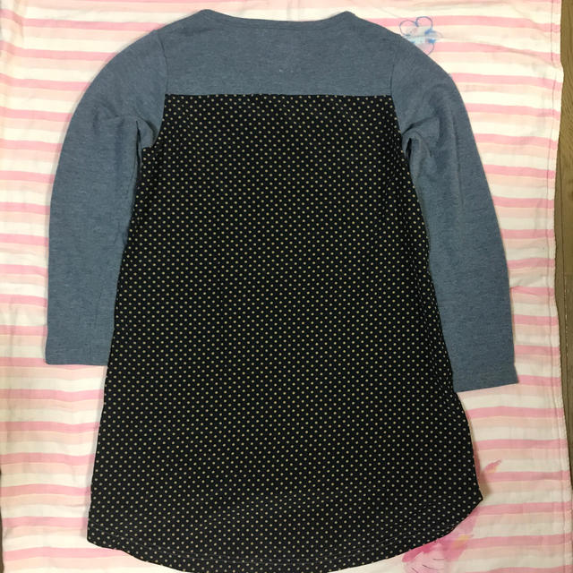 ikka(イッカ)のikka kis ワンピース　140 キッズ/ベビー/マタニティのキッズ服女の子用(90cm~)(ワンピース)の商品写真