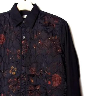 ドリスヴァンノッテン(DRIES VAN NOTEN)のドリスヴァンノッテン キルティング シャツ 切り替え(シャツ)