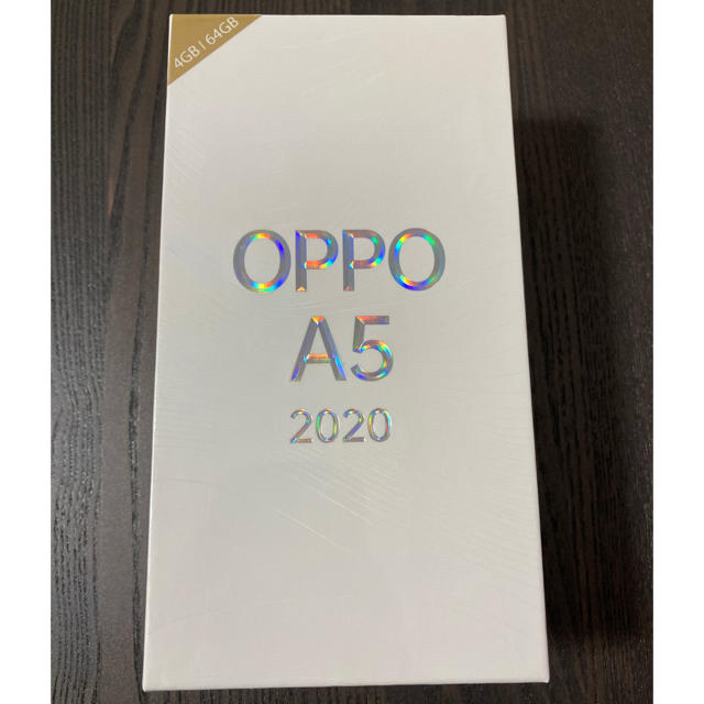 【新品未開封】OPPO A5 2020　オッポ　ブルー　simフリー