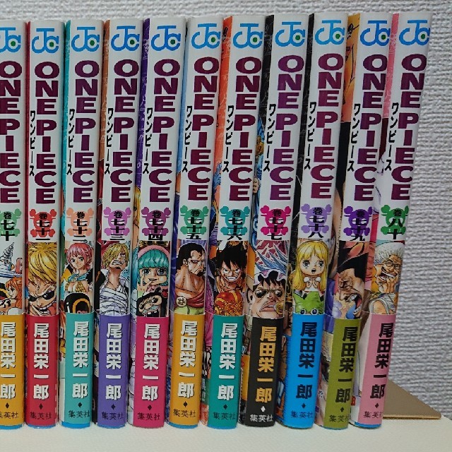 ワンピース One Piece 漫画61巻 80巻 収納boxの通販 By Yuduki S Shop ラクマ