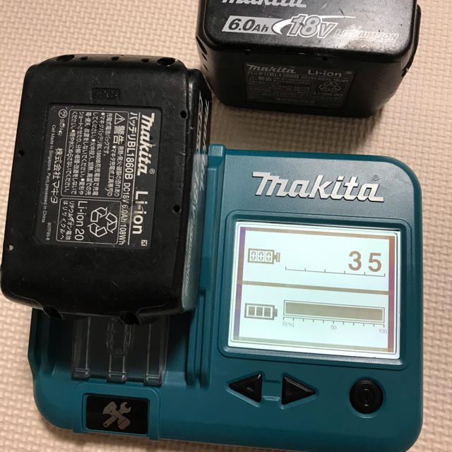 makita  純正  18V   バッテリー　BL1860B  マキタ
