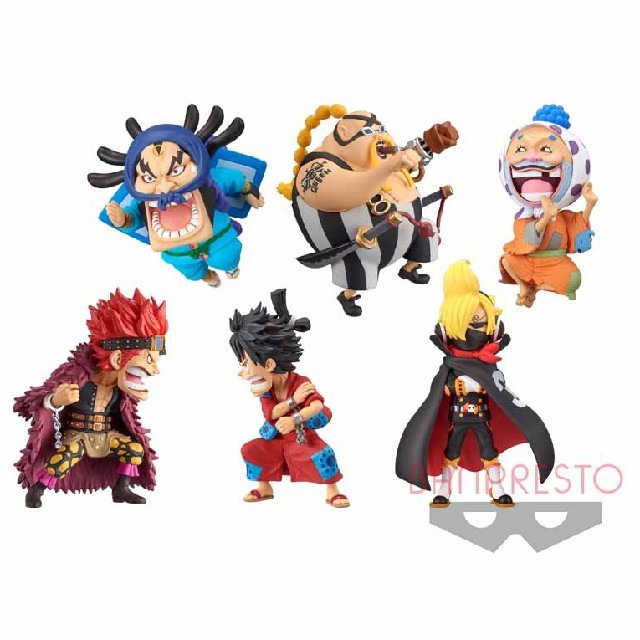 ワンピース ワールドコレクタブルフィギュア ワノ国5 全6種セット-