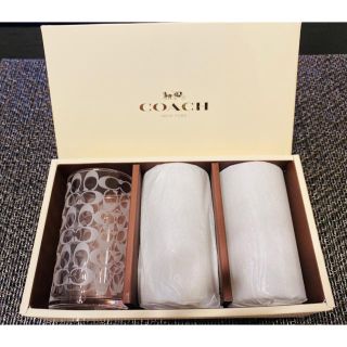 コーチ(COACH)のCOACH  グラス3個セット 未使用  【まぁちゃん専用】(グラス/カップ)