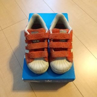 ボンポワン(Bonpoint)のadidas×Bonpoint コラボスニーカー 16.5cm(スニーカー)