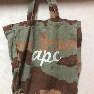 アーペーセー(A.P.C)のa.p.c トートバッグ　迷彩(トートバッグ)