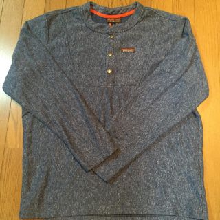 パタゴニア(patagonia)の未使用❣️patagonia プルオーバー アメリカsize M ブルー(スウェット)