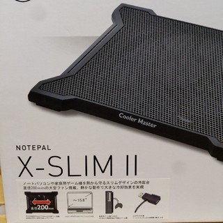 X-SLIM　Ⅱ　ノートパソコンクーラー(PC周辺機器)