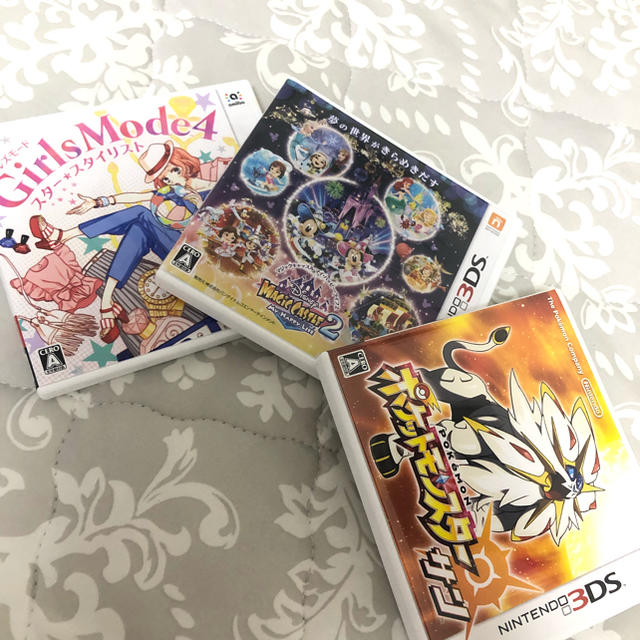 【3DS LL】届いて直ぐ使用可能！ソフト３本セット☆ 2