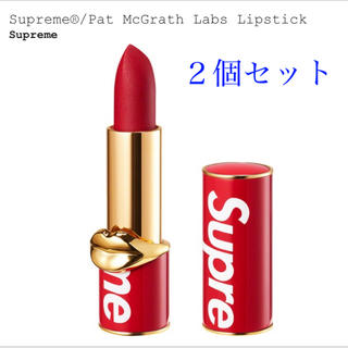 シュプリーム(Supreme)のSupreme Pat McGrath Labs Lipstick 2個セット(口紅)