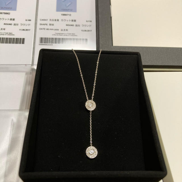 DE BEERS(デビアス)の専用です。 レディースのアクセサリー(ネックレス)の商品写真