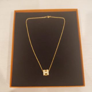 エルメス(Hermes)のhare様 専用☆エルメス ネックレス カージュドアッシュ キューブ H (ネックレス)