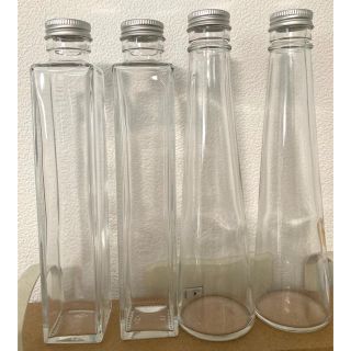 ハーバリウム瓶　200ml テーパー瓶　角瓶(その他)