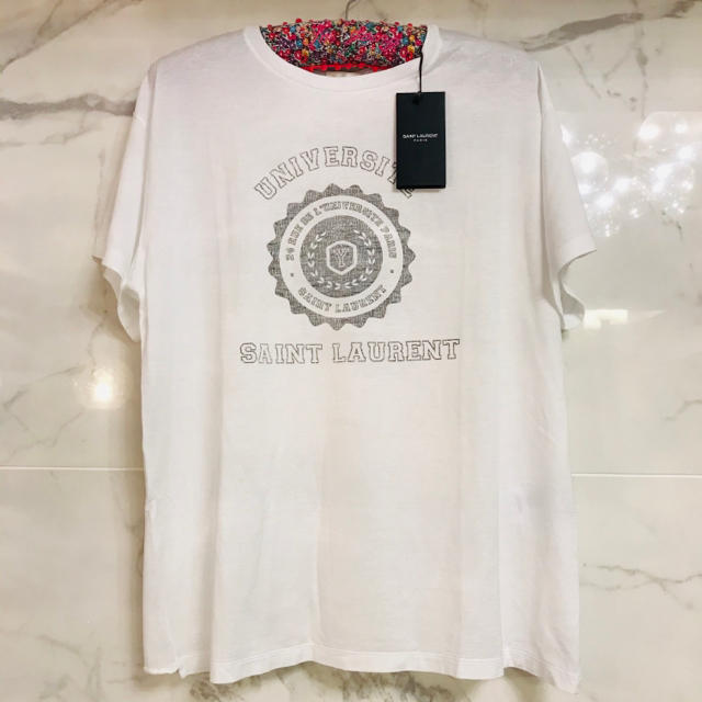 新品　SAINT LAURENT paris サンローラン　メンズ　Tシャツ