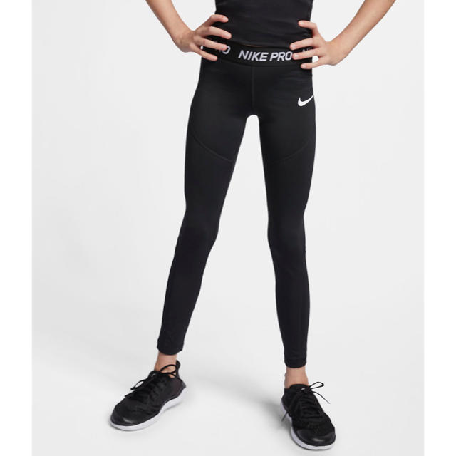 NIKE(ナイキ)の【新品】NIKE PRO OLDER KIDS TRAINING TIGHT  キッズ/ベビー/マタニティのキッズ服女の子用(90cm~)(パンツ/スパッツ)の商品写真