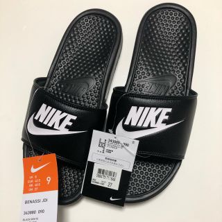 ナイキ(NIKE)のNIKEベナッシサンダル‼️27センチ‼️ブラック‼️(サンダル)