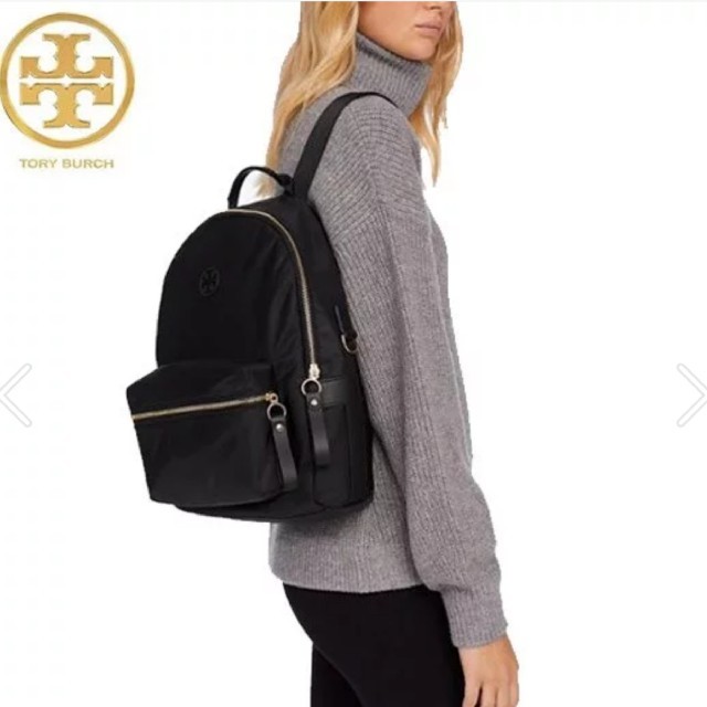 Tory Burch(トリーバーチ)のTORY BURCH トリーバーチ バックパック　ブラック レディースのバッグ(リュック/バックパック)の商品写真