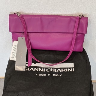 新品タグ付き GIANNI CHIARINI イタリア製 2wayバッグ 未使用(ハンドバッグ)