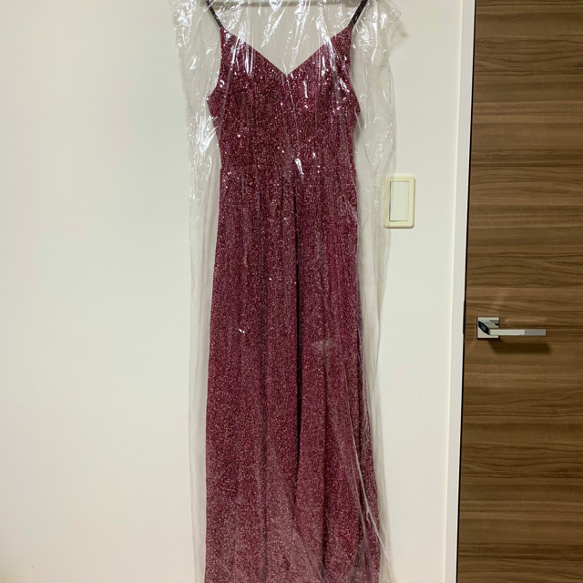 ロングドレス ピンク レディースのフォーマル/ドレス(ロングドレス)の商品写真