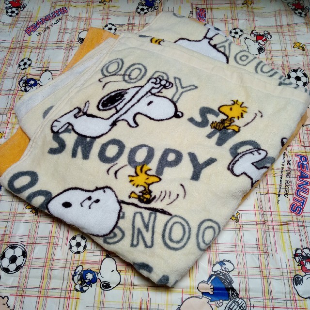 SNOOPY(スヌーピー)のスヌーピー SNOOPY バスタオル セット 2枚  ピーナッツ エンタメ/ホビーのおもちゃ/ぬいぐるみ(キャラクターグッズ)の商品写真