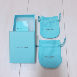 ティファニー(Tiffany & Co.)のTiffany 箱・ロゴカード・袋×2(ショップ袋)
