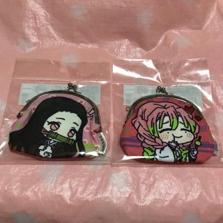 ⭐️新品⭐️ 公式 鬼滅の刃 竈門禰豆子 甘露寺蜜璃 がまぐち 財布 鬼滅ノ刃(キャラクターグッズ)