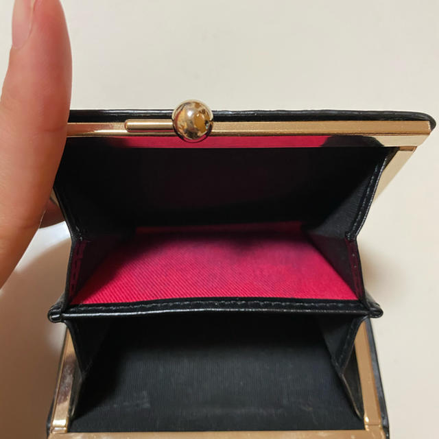 Paul Smith(ポールスミス)のPaul Smith インセントクロスオーバーストライプ　３つ折りがま口折り財布 レディースのファッション小物(財布)の商品写真