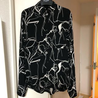 saint laurent 14aw ピストルシャツ