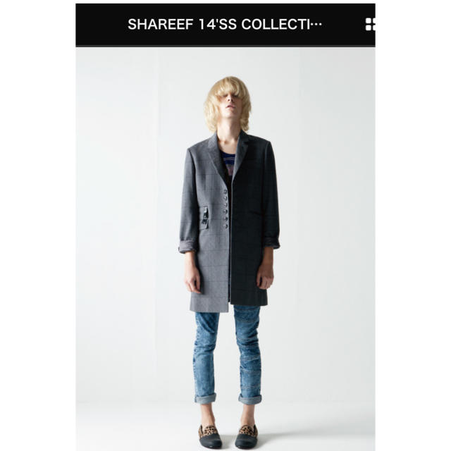 SHAREEF(シャリーフ)のシャリーフ 14aw チェスターコート サイズ2 メンズのジャケット/アウター(チェスターコート)の商品写真