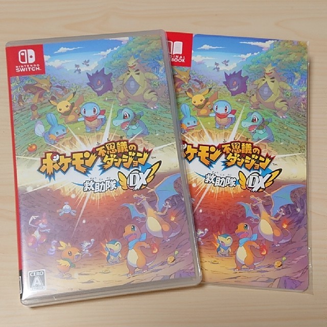 Nintendo Switch(ニンテンドースイッチ)のポケモン不思議のダンジョン 救助隊DX Switch エンタメ/ホビーのゲームソフト/ゲーム機本体(家庭用ゲームソフト)の商品写真