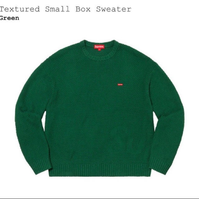 Supreme small box logo sweater L