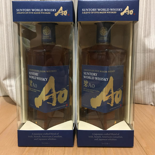 確実正規品 サントリー ワールドウイスキー 碧Ao 700ml 4本 箱付 ウイスキー