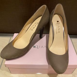 ダイアナ(DIANA)のDIANA ヒールパンプス　スエード　24.5㎝(ハイヒール/パンプス)