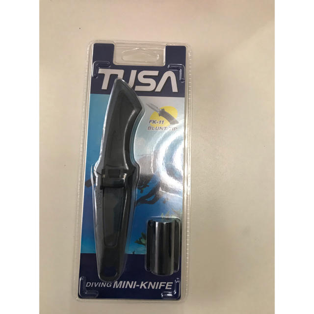 TUSA(ツサ)のたなか様専用　ダイビング用品　TUSAナイフ 新品未使用品 スポーツ/アウトドアのスポーツ/アウトドア その他(マリン/スイミング)の商品写真
