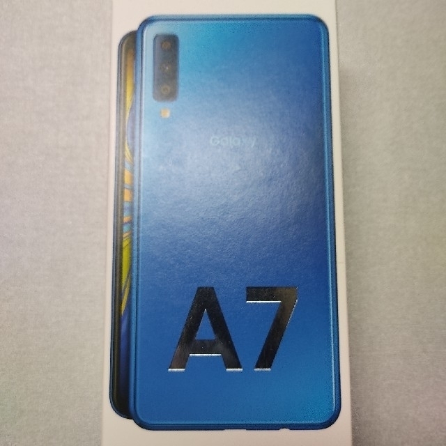【新品・未開封】 Galaxy A7  64GB ブルー SIMフリー