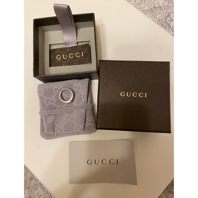 Gucci(グッチ)の【付属品有り・正規品中古】GGシルバーリング レディースのアクセサリー(リング(指輪))の商品写真