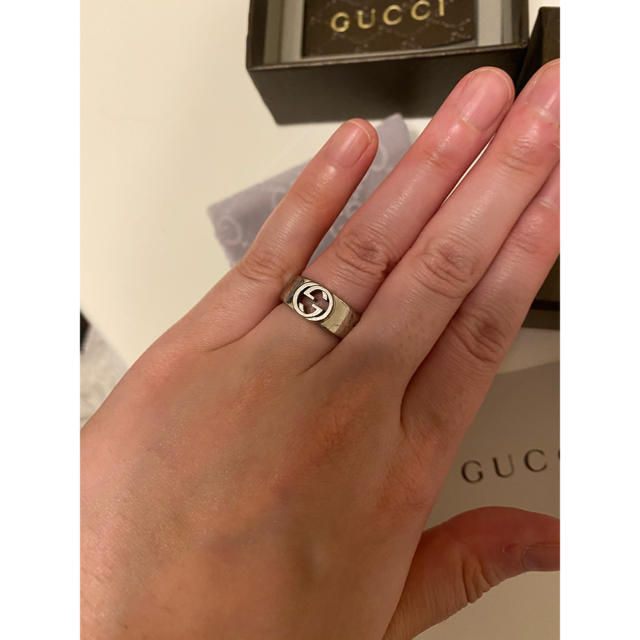 Gucci(グッチ)の【付属品有り・正規品中古】GGシルバーリング レディースのアクセサリー(リング(指輪))の商品写真