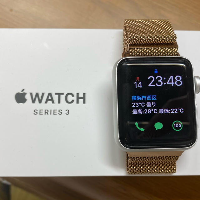 【驚きの値段】 Apple Watch Watch3 Apple - 腕時計(デジタル)