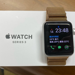 アップルウォッチ(Apple Watch)のApple Watch3(腕時計(デジタル))
