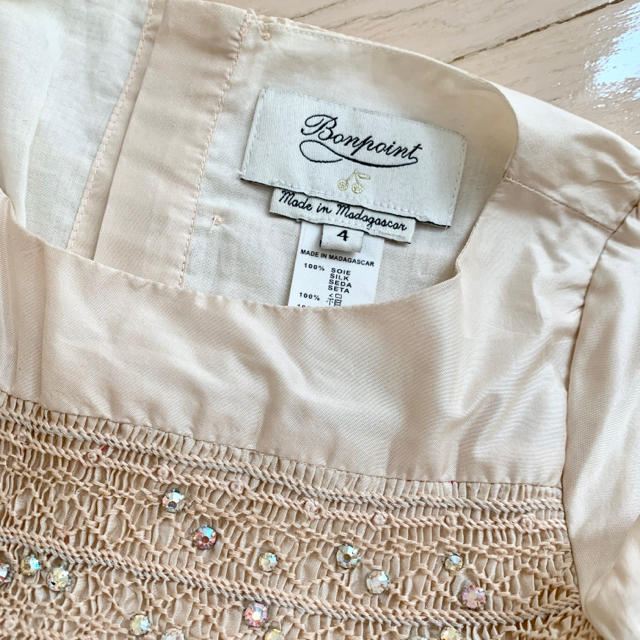 Bonpoint - ✨Bonpoint✨ボンポアン クチュールシルクドレスライン Bonpoint - ✨Bonpoint✨ボンポアン クチュールシルクドレスライン