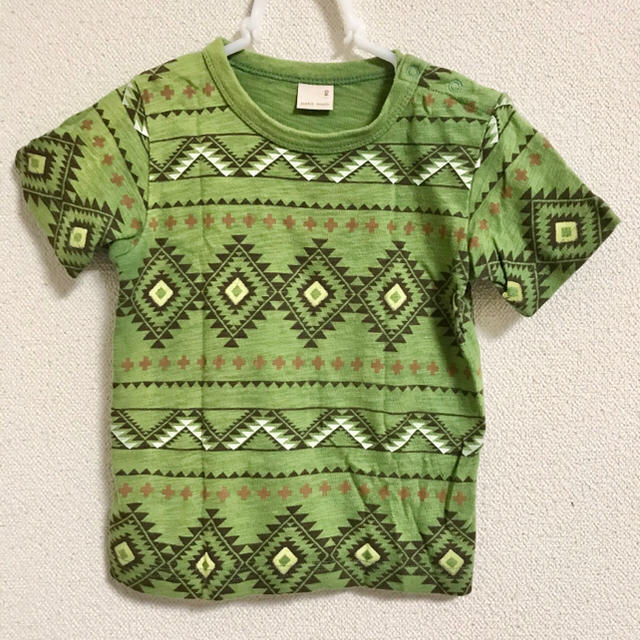 petit main(プティマイン)のネイティブ柄Tシャツ キッズ/ベビー/マタニティのキッズ服男の子用(90cm~)(Tシャツ/カットソー)の商品写真