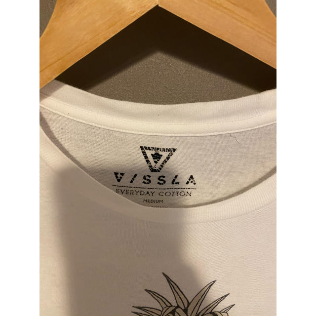 vissla  Tシャツ　ホワイト　Lサイズ メンズのトップス(Tシャツ/カットソー(半袖/袖なし))の商品写真