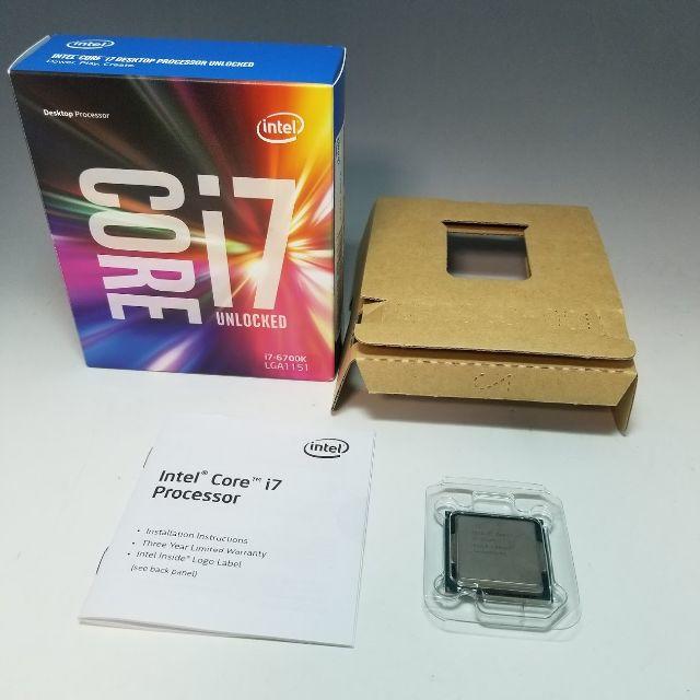 動作確認済】第6世代CPU Intel i7 6700K (LGA1151) ネット買取 PC