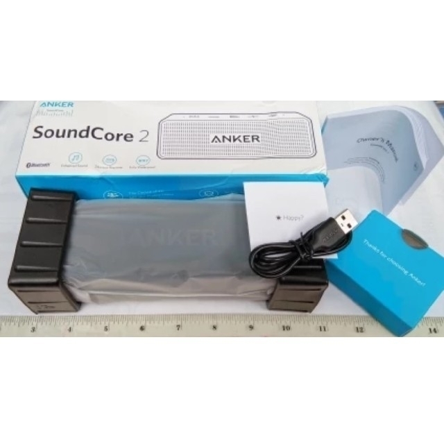 新品　Anker Soundcore2　完全ワイヤレススピーカー　黒　ケース付き 3