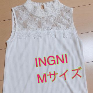 イング(INGNI)のINGNI トップス　ノースリーブ(シャツ/ブラウス(半袖/袖なし))