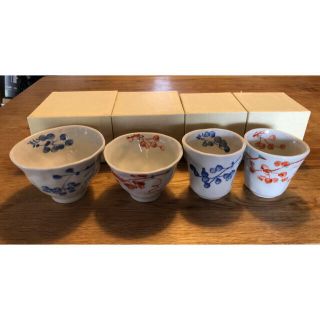 メゾンドリーファー(Maison de Reefur)の〜最終値下げ〜　九谷焼　お茶碗　湯呑み　セット販売　新品未使用(食器)