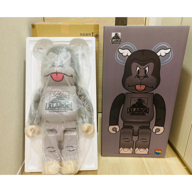 XLARGE(エクストララージ)の新品未展示XLARGE×D*Face BE@BRICK 1000% ベアブリック エンタメ/ホビーのおもちゃ/ぬいぐるみ(キャラクターグッズ)の商品写真