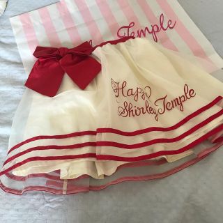 シャーリーテンプル(Shirley Temple)のオーガンジー　スカート 新品(スカート)