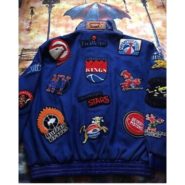 ジェフハミルトン jeff hamilton NBA blue ジャケット