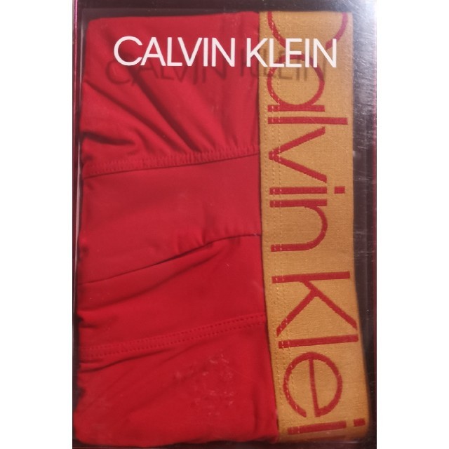 Calvin Klein(カルバンクライン)のカルバンクライン　新品　メンズ　ボクサーパンツ(レッドS) メンズのアンダーウェア(ボクサーパンツ)の商品写真