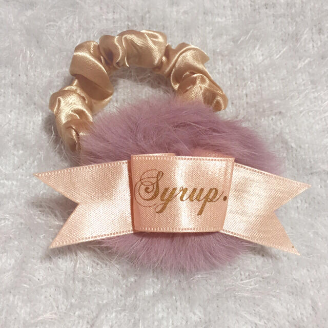 syrup.(シロップ)のsyrup シュシュ レディースのヘアアクセサリー(ヘアゴム/シュシュ)の商品写真